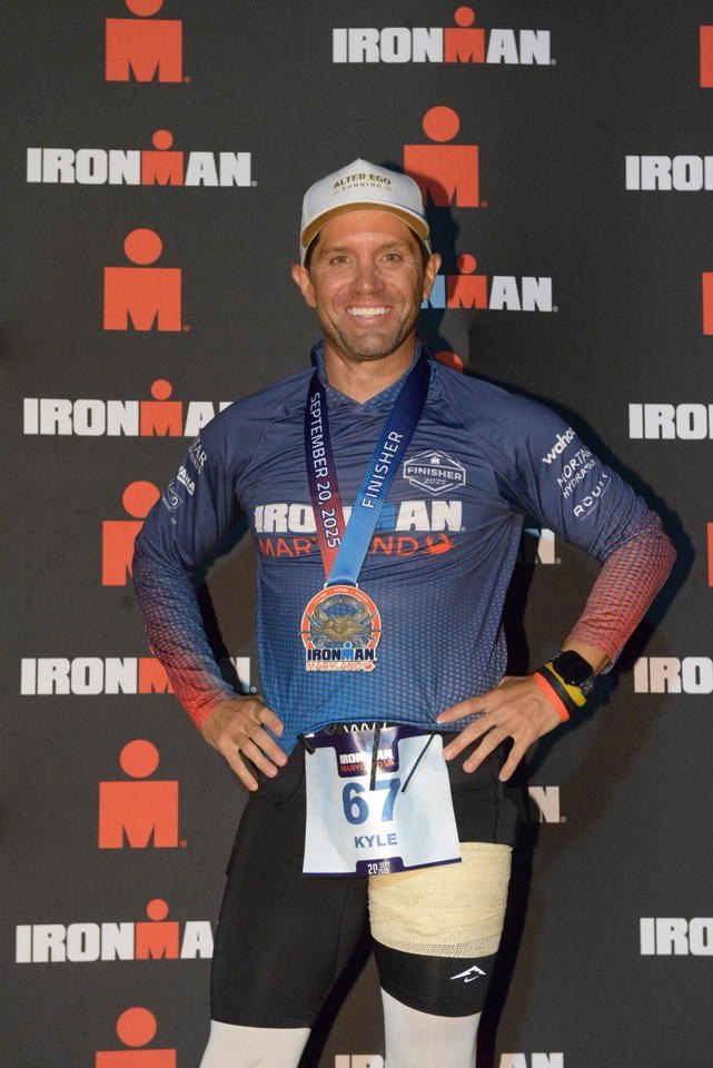 Kyle Wiggs — Ironman Maryland Finisher, September 2025